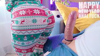 Enjoy a deep anal and tit fucking experience with this New Year's gift
