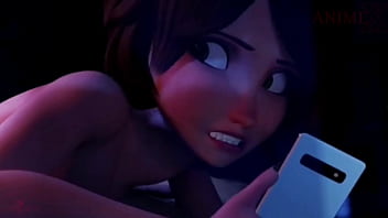 Spanish beauty stars in explicit hentai video with intense anal action