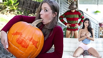 Halloween-themed collection of kinky scenes from Bangbros