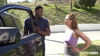 Interracial encounter with a voluptuous married woman who mistakenly has intense sex with a well-endowed black man