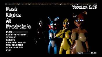 Experience the ultimate pleasure with Fredrika's BDSM femdom handjob in this FNAF Hentai Game PornPlay