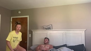 Wife's friend gets naughty while she's out