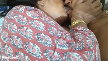 Amateur Indian husband learns about sex from his wife without consent