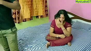 Desi housewife's discontent with her partner's small penis in Indian web series