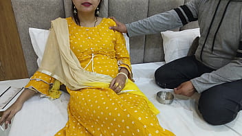 Indian housewife enjoys anal delight less friend's foetus