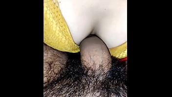 Desi aunties significant a blowjob close to homemade glaze