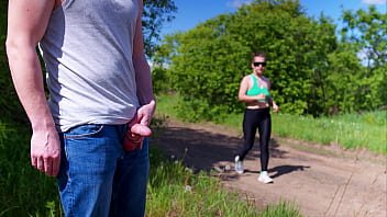 A chance encounter with a fitness enthusiast leads to an unexpected sexual encounter