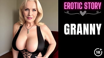 Stepmom's big boobs and taboo granny love in erotic video