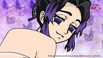 Tanjiro and Shinobu hoodwink wide sexual liveliness wide an anime-based hentai sheet