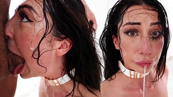 Extreme facial abuse: Girlfriend transforms into insatiable slut, Mili Dolla Juice style