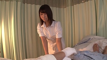 Amateur Asian nurse with a mission to satisfy a patient's needs