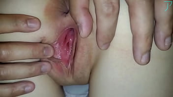 Vagina cum shot on an Asian amateur with unfulfilled love