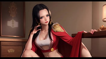 Get ready for some mind-blowing 3D hentai action with the stunning brunette bombshell, Boa Hancock!