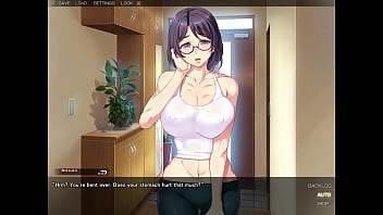 Mitsuko's passionate blowjob in a steamy summer hentai anime video